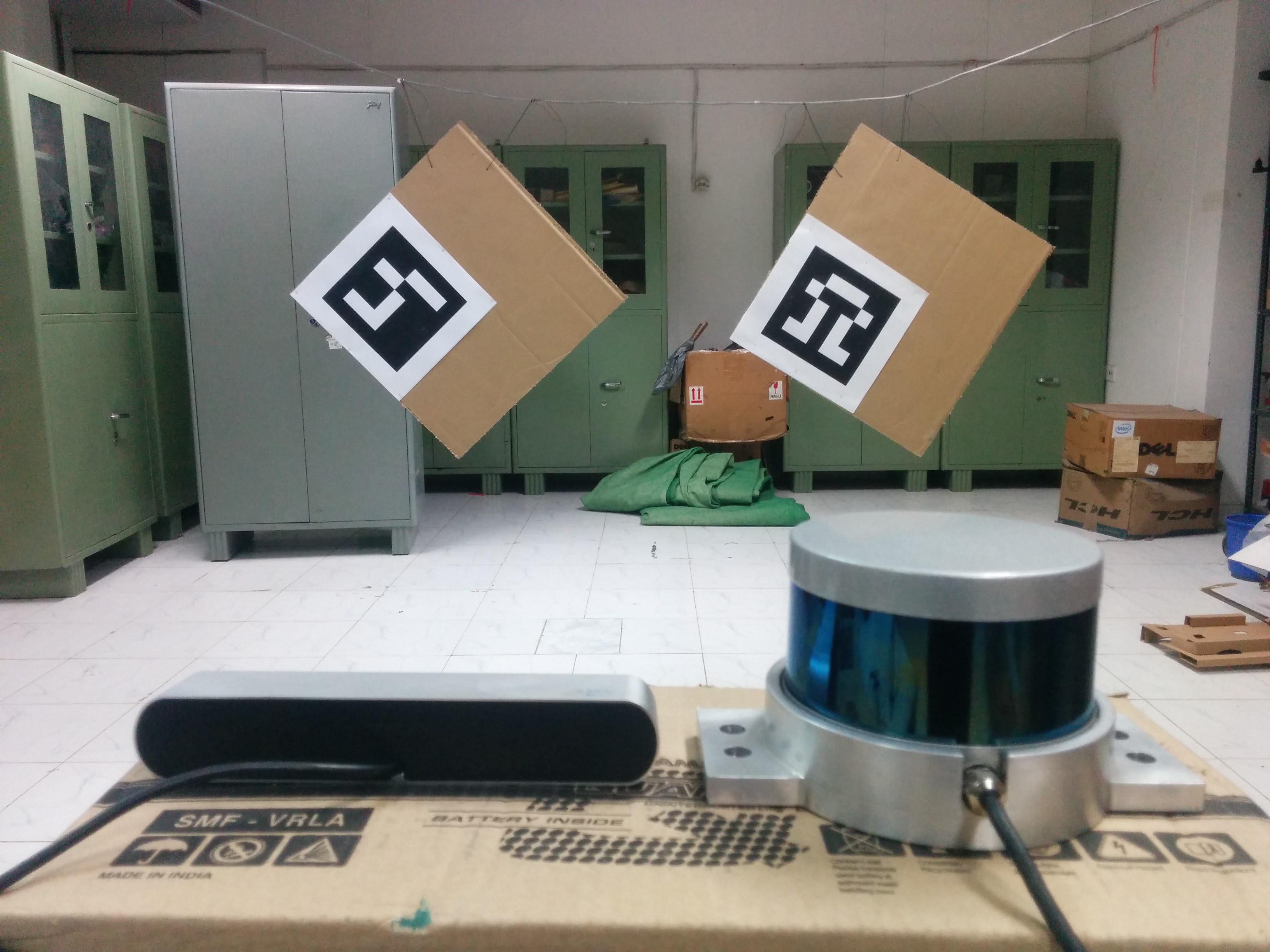 [1705.09785] LiDARCamera Calibration using 3D3D Point correspondences