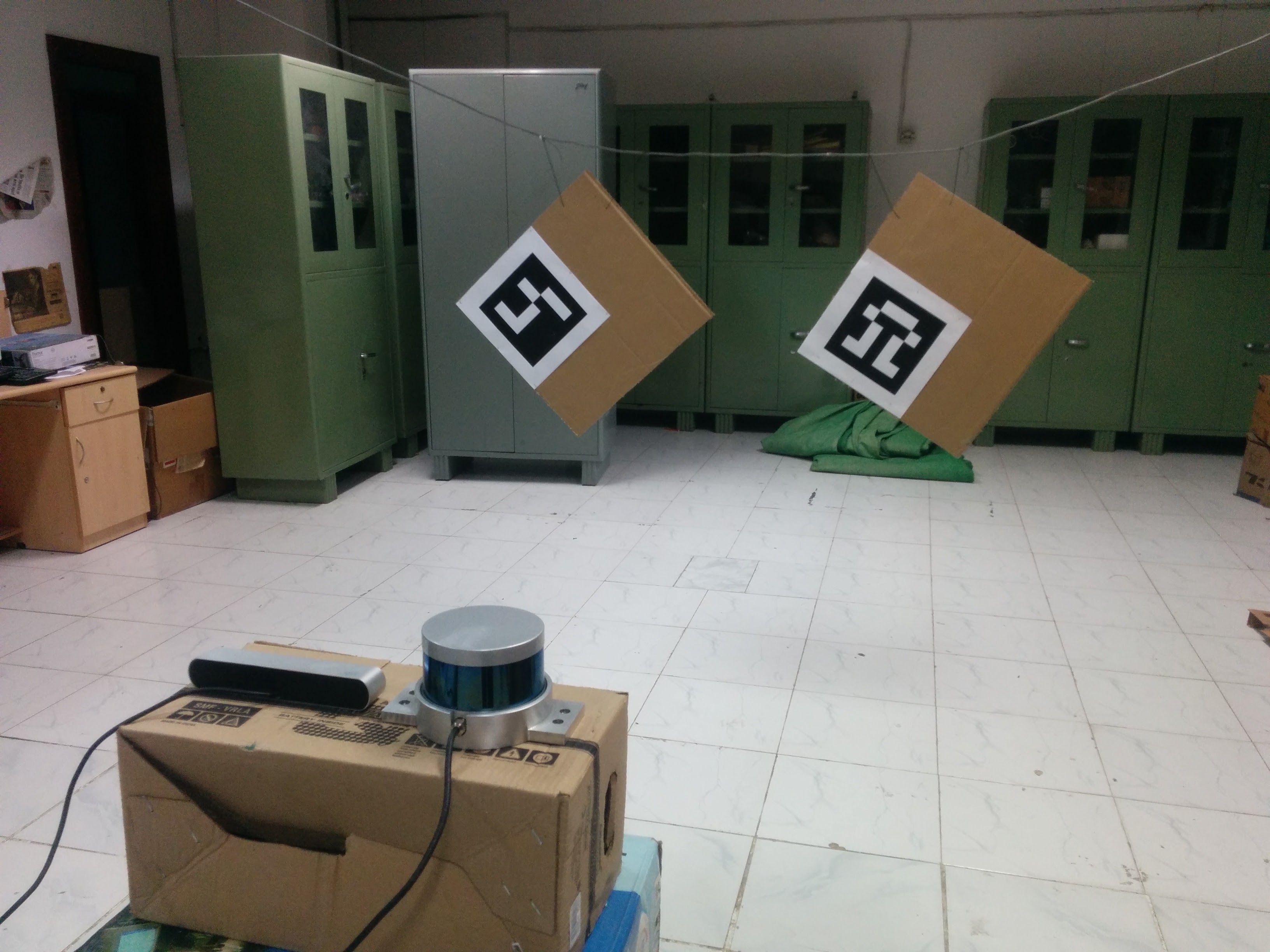 [1705.09785] LiDARCamera Calibration using 3D3D Point correspondences