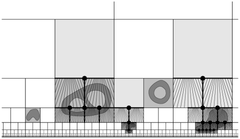 The construction of the singuler cubes and the associated retraction in the subcritical case