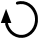 Inline symbol of a circular arrow